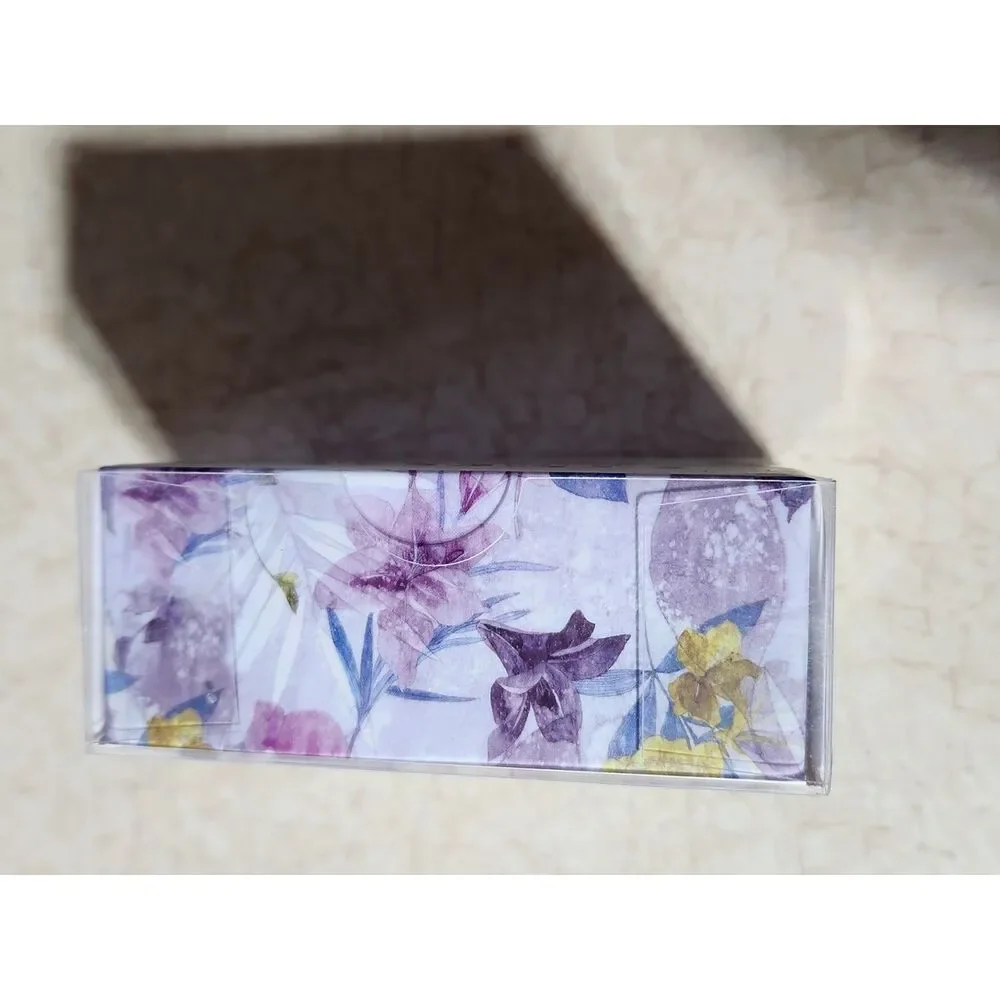 Purple Tones Washi Tape Whale Bicycle Plants Whimsical Kawaii